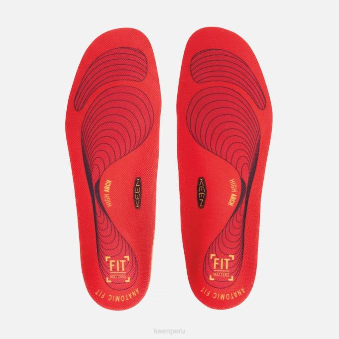 rojo plantilla de arco alto utilitario k-30 Keen2P80416