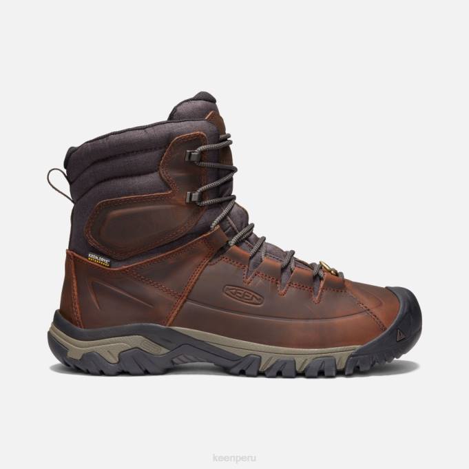 mantillo de cacao bota impermeable de encaje alto targhee Keen2P80520