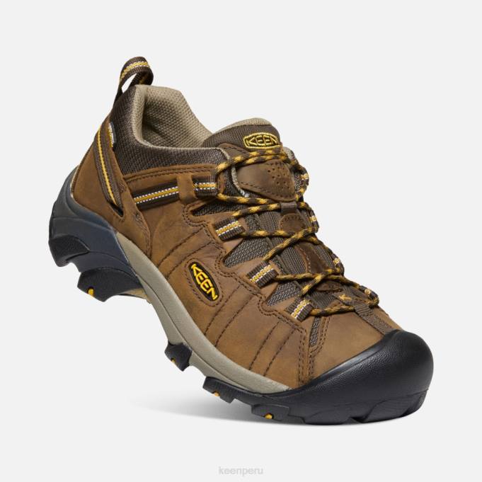 cascada marrón-amarillo dorado targhee ii impermeable ancho Keen2P80498
