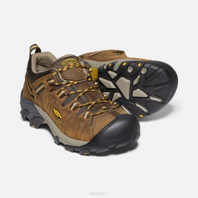 cascada marrón-amarillo dorado targhee ii impermeable ancho Keen2P80498