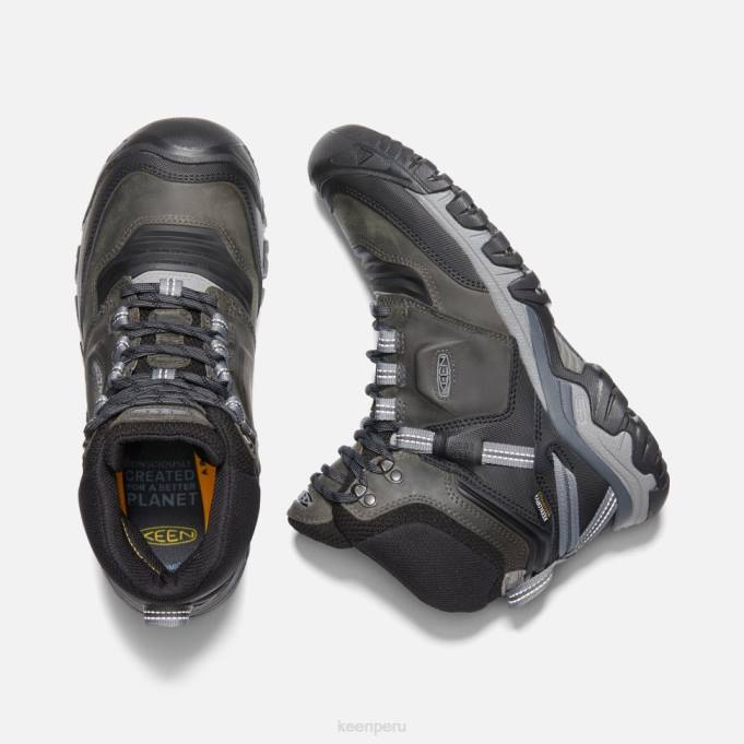 imán-negro bota impermeable ridge flex Keen2P80501