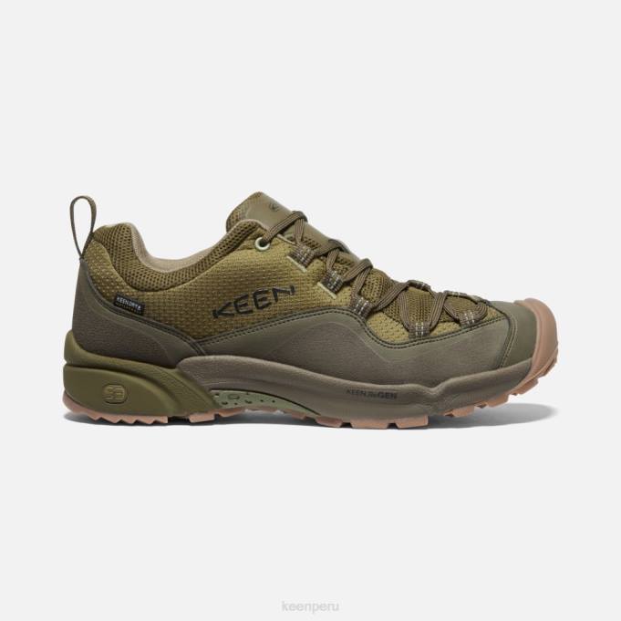 verde oliva oscuro cresta wasatch impermeable Keen2P80508