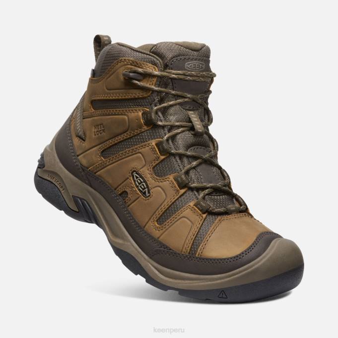 bisonte atigrado bota impermeable circadia ancha Keen2P80476