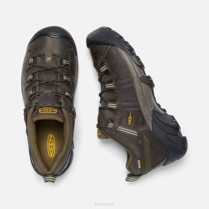 cantimplora-oliva oscura zapatos de senderismo impermeables targhee ii de ajuste ancho Keen2P80253