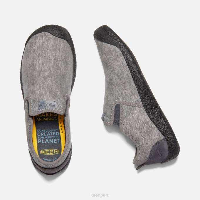 imán gris acero zapatillas de lona howser Keen2P80298
