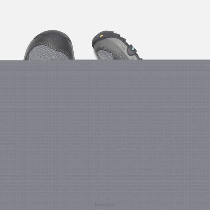 Ola del océano gris acero bota impermeable de cuero steens Keen2P80189