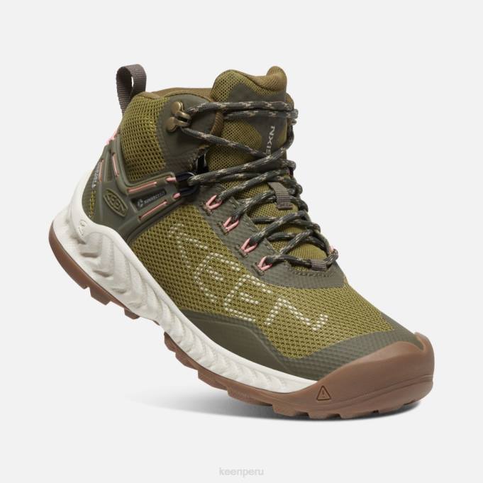 abedul verde oliva bota impermeable nxis evo Keen2P80403