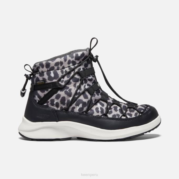 animal print-abedul plateado chukka uneek snk ii impermeable Keen2P80193