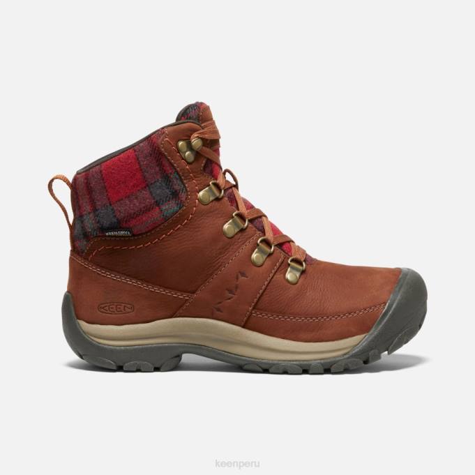 carey-cuadros rojos bota impermeable de invierno kaci iii Keen2P80190