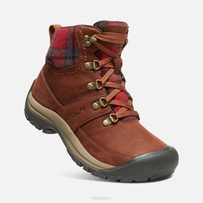 carey-cuadros rojos bota impermeable de invierno kaci iii Keen2P80190
