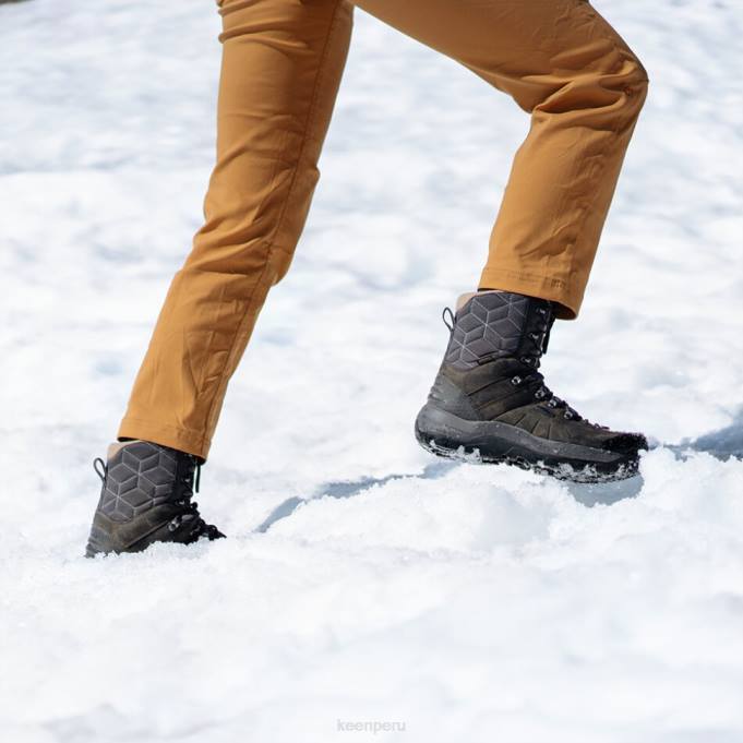 atlántico norte negro bota polar alta revel iv Keen2P80375