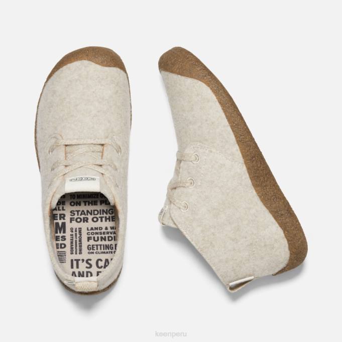 abedul de fieltro natural botas chukka mosey Keen2P80325