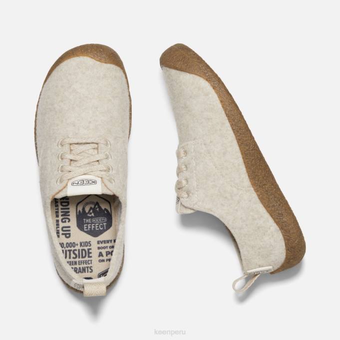 abedul de fieltro natural zapato derby mosey Keen2P80332