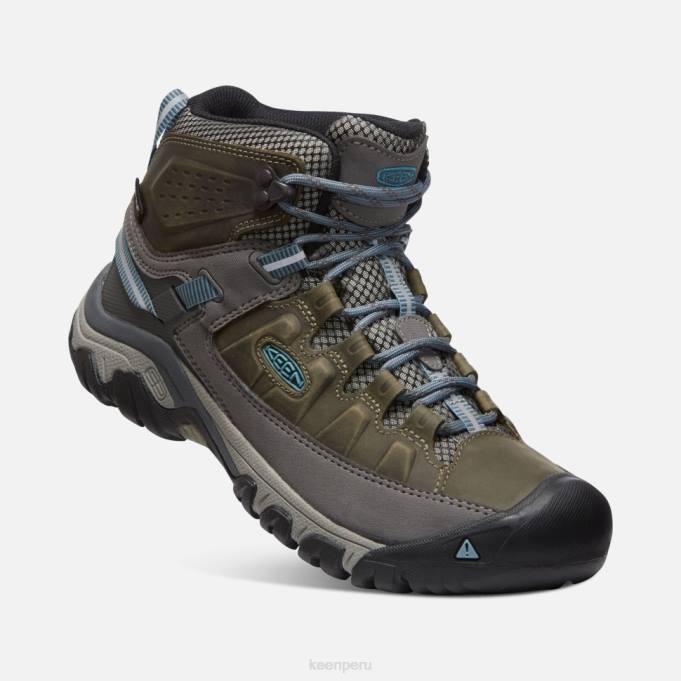imán-azul atlántico bota impermeable targhee iii ancha Keen2P80316