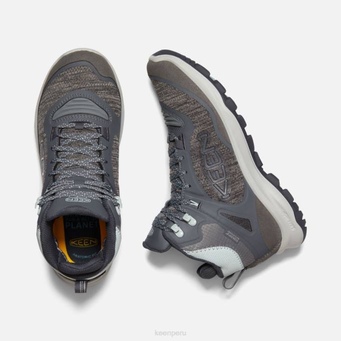 nube magnética azul bota impermeable terradora flex Keen2P80351