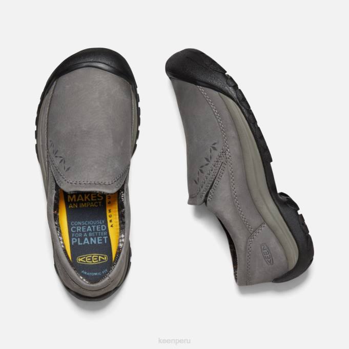 sombra gris azulado acero zapato sin cordones de invierno kaci iii Keen2P80318