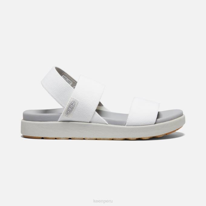 vapor blanco sandalias casuales elle con tira trasera Keen2P8048