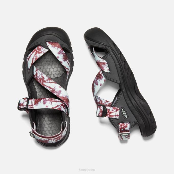 vidrio azul-negro sandalias zerraport ii Keen2P8036