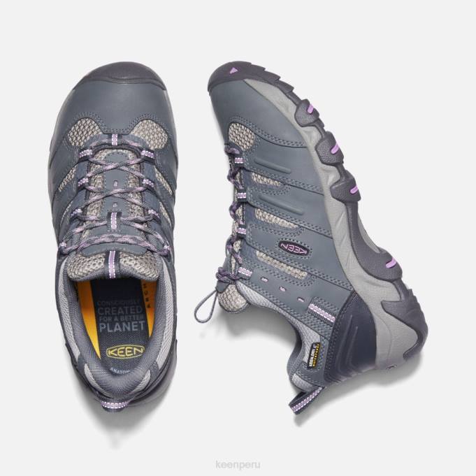 gris acero-violeta africana zapato impermeable koven Keen2P80165