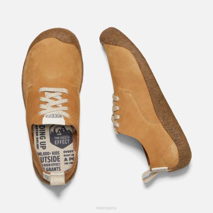 manzana canela-abedul zapato derby de piel mosey Keen2P80113