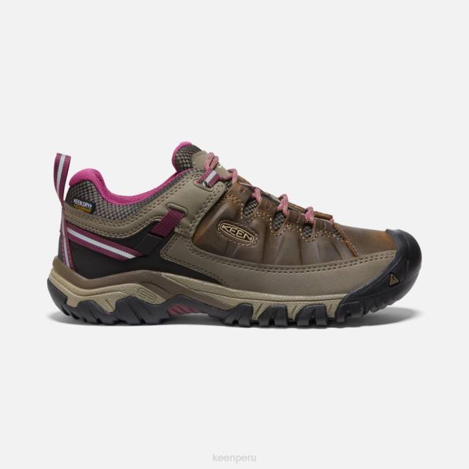 weiss-boysenberry zapatos de senderismo impermeables targhee iii Keen2P80154