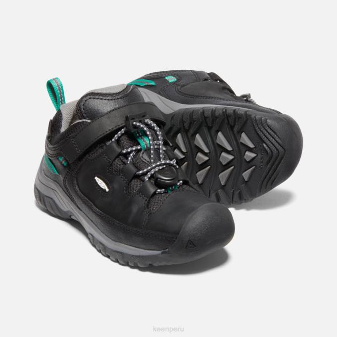 blanco-estrella negra zapato impermeable little ' targhee Keen2P80532