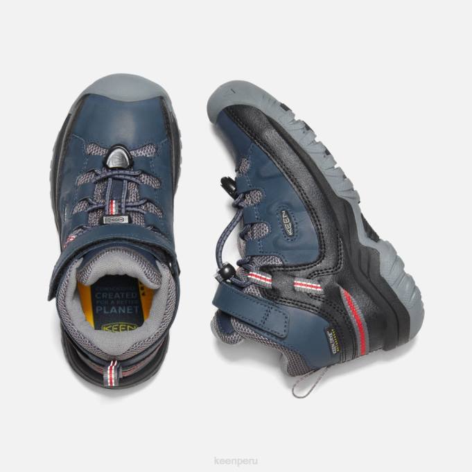 Noches azules-alfombra roja. bota impermeable little 'targhee Keen2P80537