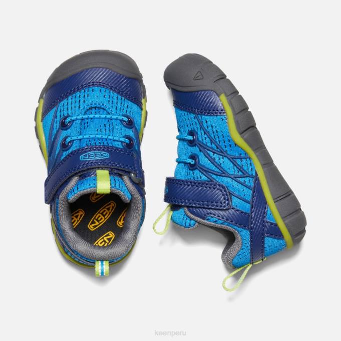 brillantes profundidades azul-azules chandler cnx para niños pequeños Keen2P80593