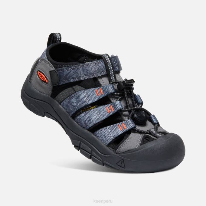gris acero-negro grande 'newport h2 Keen2P80585