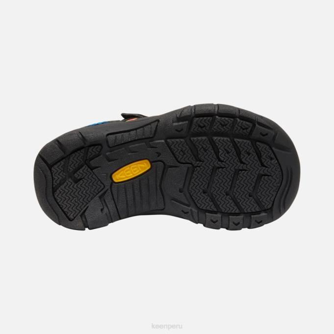 teñido anudado negro original pequeño zapato newport Keen2P80592