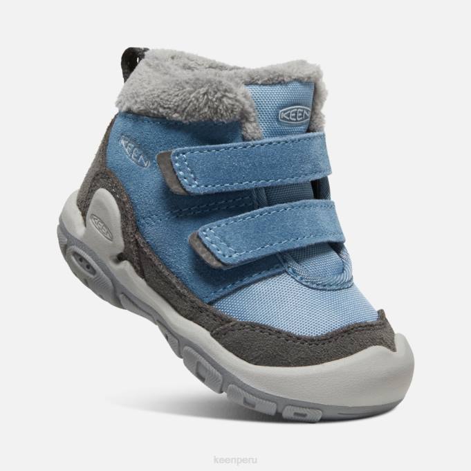 sombra azul imán Chukka con doble tira y nudo para niños pequeños Keen2P80572
