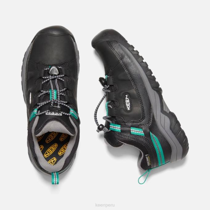 blanco-estrella negra zapato impermeable big 'targhee Keen2P80604