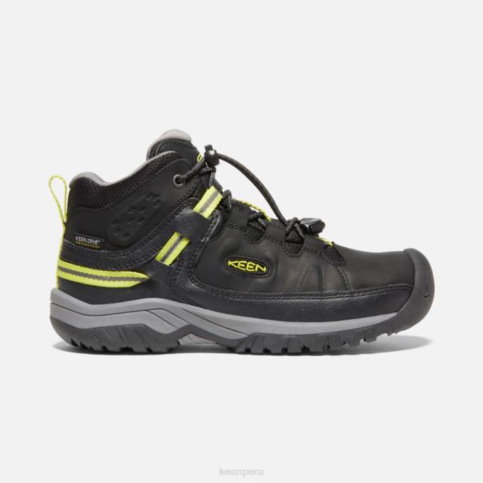 negro-gris acero bota impermeable targhee grande Keen2P80600