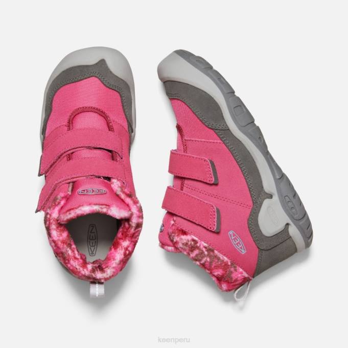 paloma de la fruta-negro chukka con doble tira y nudo grande Keen2P80545