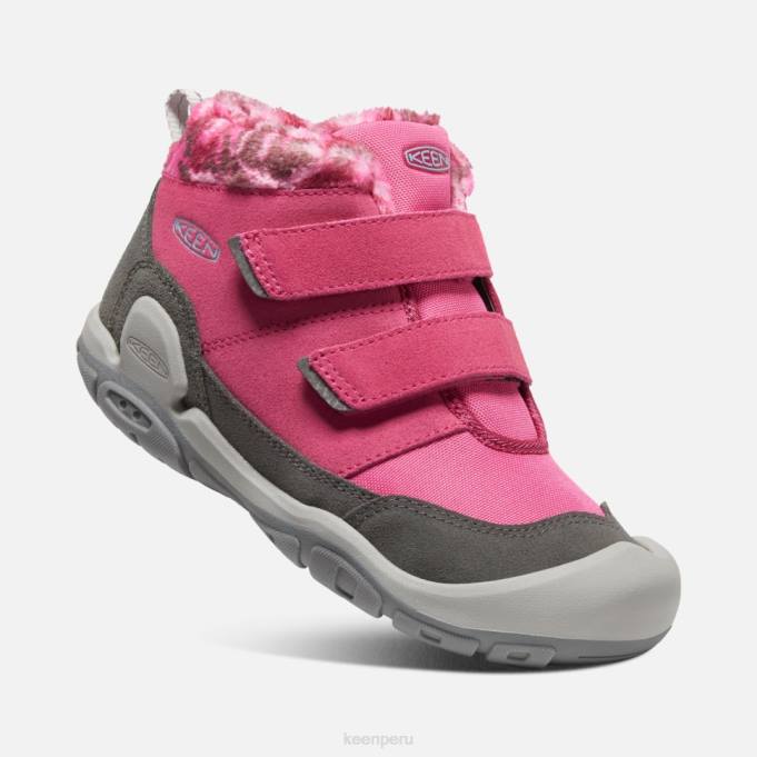 paloma de la fruta-negro chukka con doble tira y nudo grande Keen2P80545