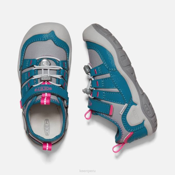 azul legión-gris acero zapatillas pequeñas con nudo hueco Keen2P80552