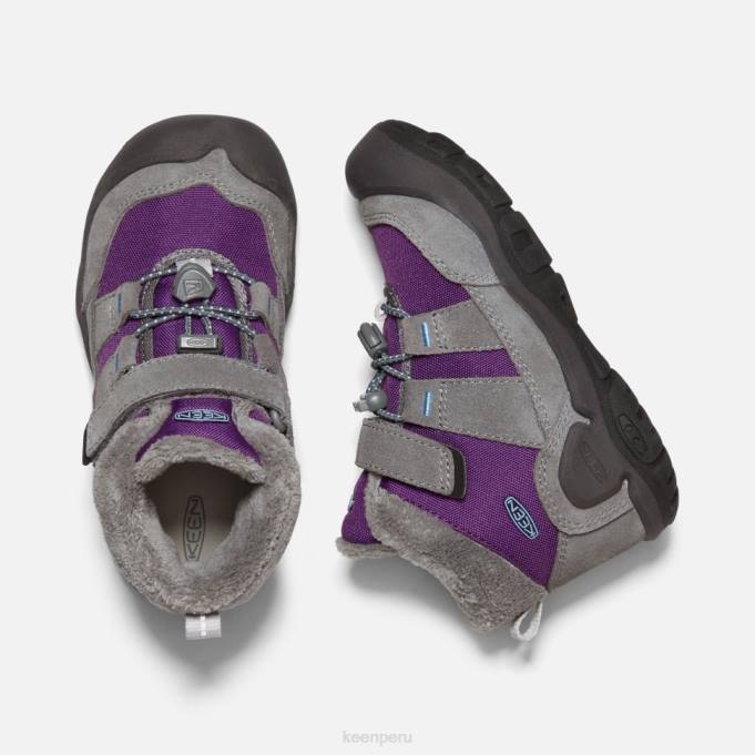 gris acero-carisma chukka de nudo pequeño Keen2P80565