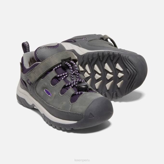 imán-tillandsia púrpura zapato impermeable little ' targhee Keen2P80603