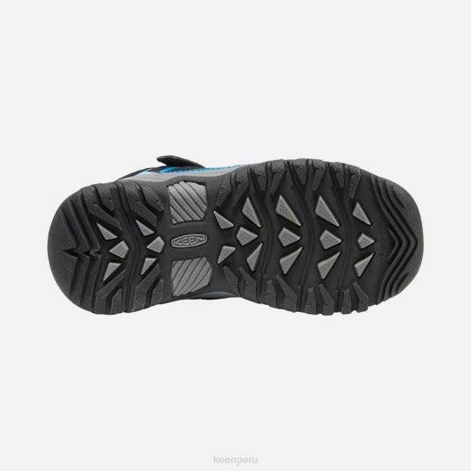 mykonos azul-amarillo intenso zapatos de senderismo mykonos azul-amarillo young ' targhee sport vent Keen2P80282