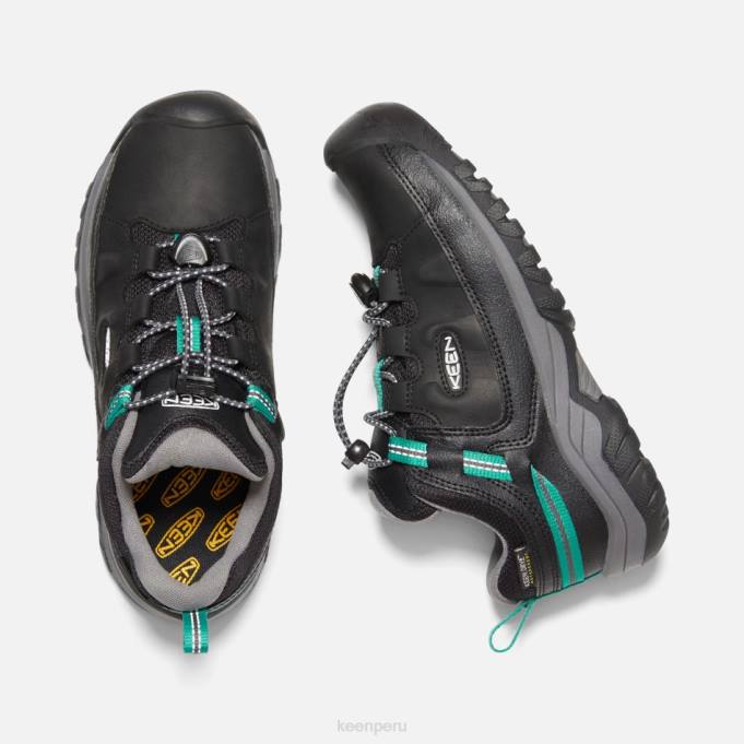 blanco-estrella negra zapatos de senderismo impermeables targhee más antiguos Keen2P80275