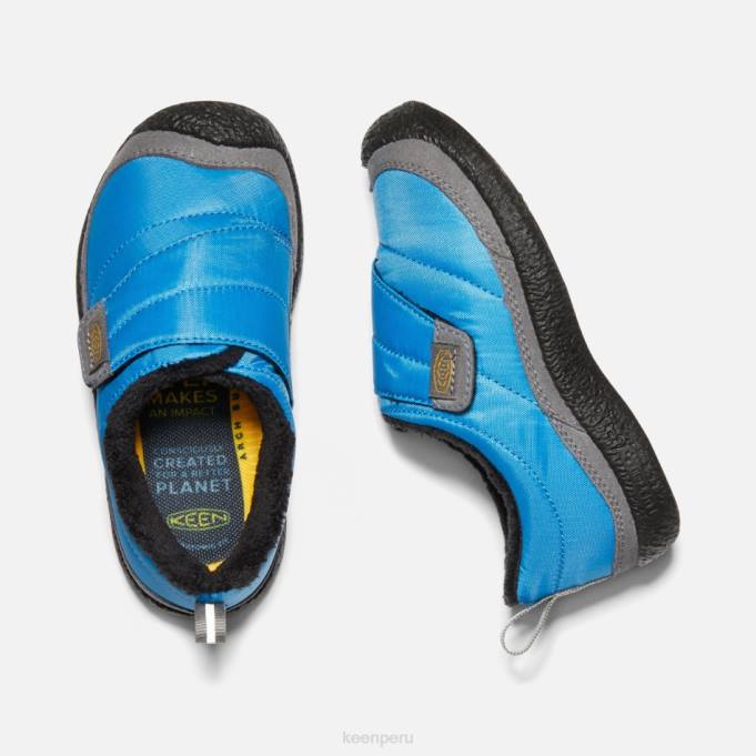 azul brillante-gris acero envoltura más joven Keen2P80306