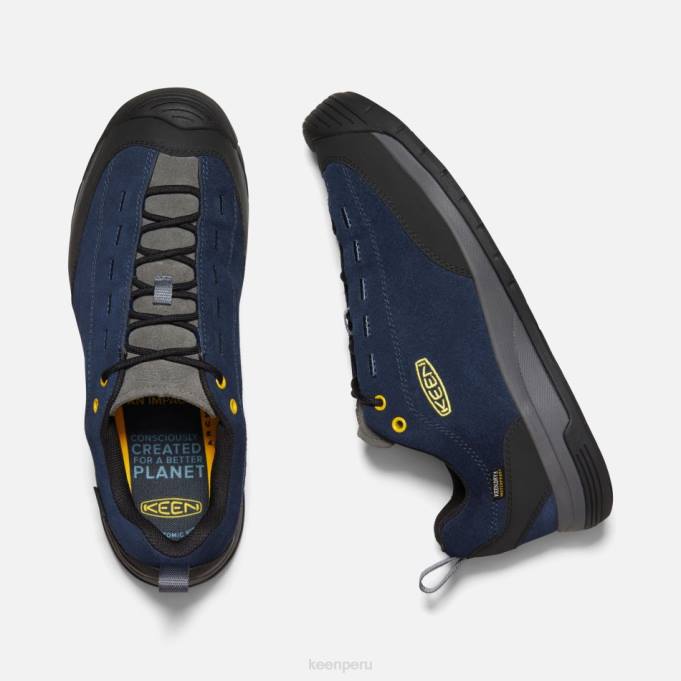 Imán de iris negro Zapatillas jasper ii impermeables de piel ante. Keen2P801