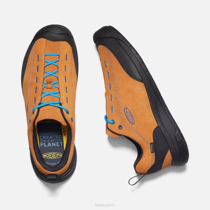 calabaza especia-negra Zapatillas jasper ii impermeables de piel ante. Keen2P804