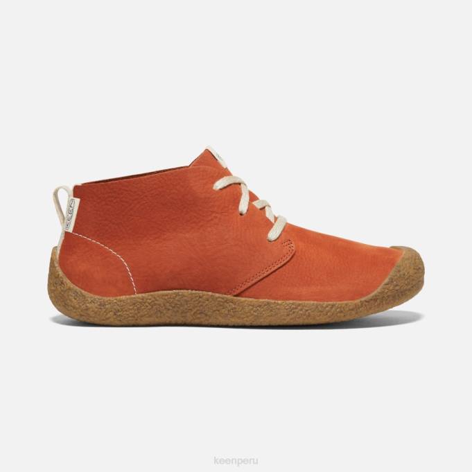 alfareros arcilla-abedul chukka de cuero mosey Keen2P80209