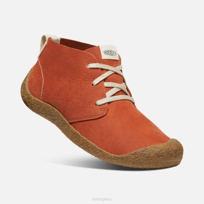 alfareros arcilla-abedul chukka de cuero mosey Keen2P80209