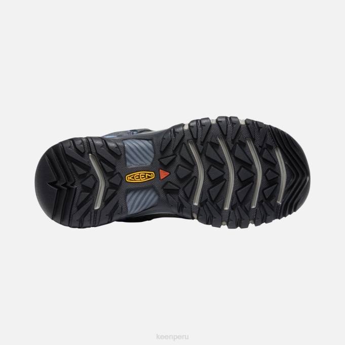 hortensia gris acero zapatos de senderismo impermeables ridge flex Keen2P80200